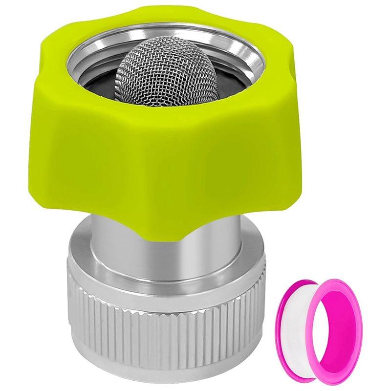 B97A-For Sun Joe, For SPX-AGHA, For SPX Series Compatible 3/4-Inch Pressure Washer Garden Hose Adapter With Tape Machine