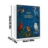 2025 Tree Hole Bird Advent Calendar 24 Day Christmas Countdown Calendar 2D Flat Tree Hole Bird Hanging Decoration