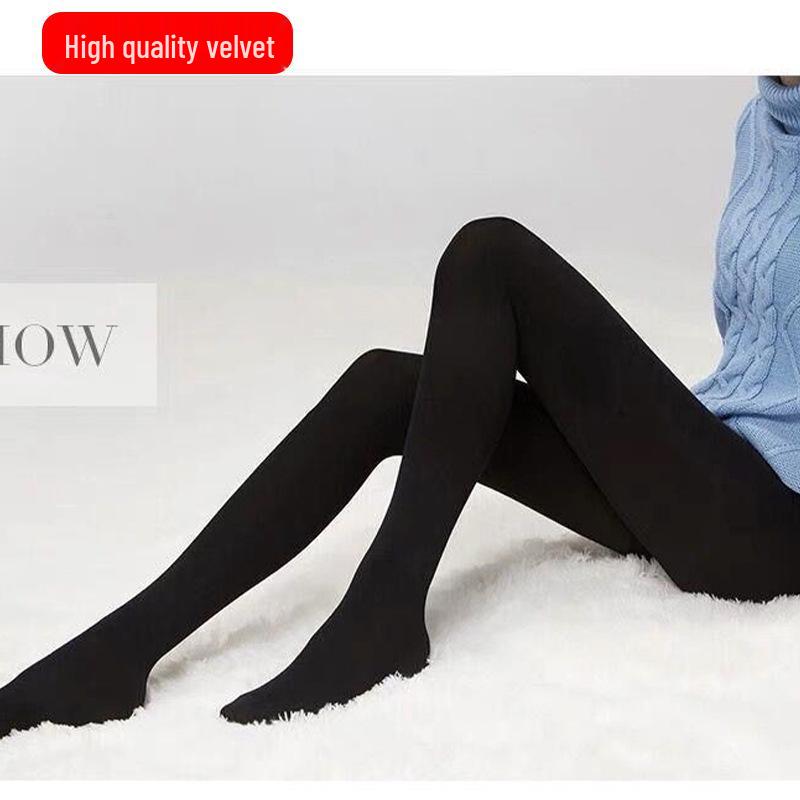 Bílé dámské sametové taneční punčochy, extra dlouhé a vysoce elastické, nadměrná velikost, ideální na jaro/léto.