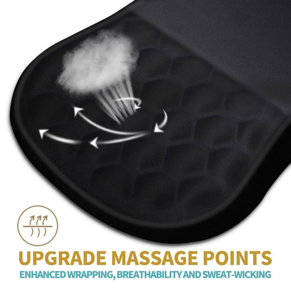 Wrist Rest Ergonomic Mouse Pad Massage Bumps Wrist Support Mousepad  Gaming Desk