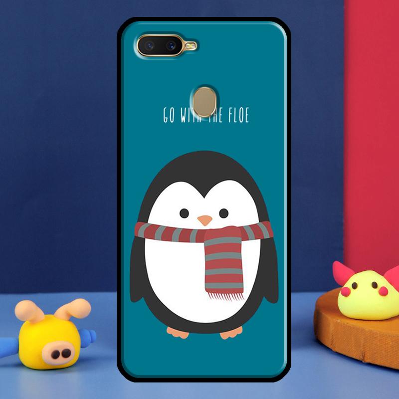 Pinguin Für Oppo A54 A57 S A78 A58 A98 A5 A9 A91 A15 A16 A17 A52 A72 A76 A96 A74 A94 A77 Handyhülle