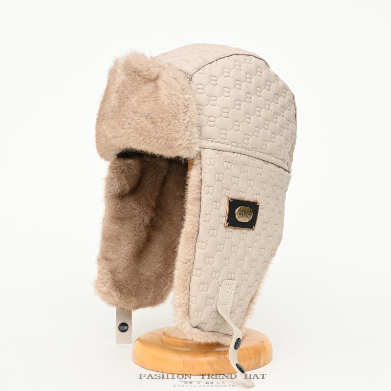 Thunderhead Cap Men's Fall and Winter Warm Cotton Cap Children's Mask Cap Plush Ear Protection Cycling Cap Europe and The United States