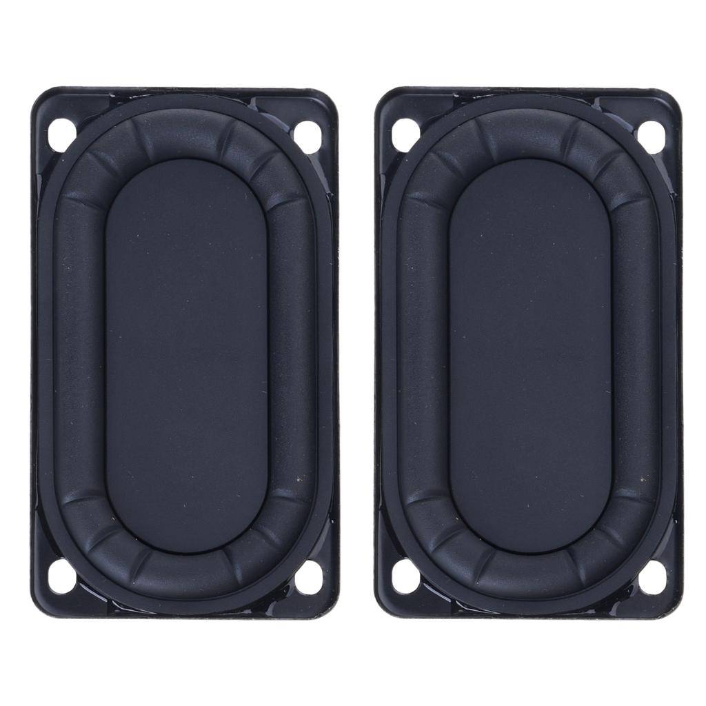 Pack of 2pcs Rubber Speakers Diaphragm 50x90mm Passive Bass Resonating Membrane Vibration Membrane Diaphragm Set