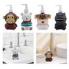 Soap Bottle Cute Container Soap Dispenser for Bathrooms Kitchen Countertops