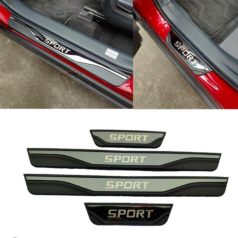 Für Honda HRV H-RV Auto Türschweller Trittbrett Verkleidung Abdeckung Schutz Auto Kratzschutz Pedale Zubehör Aufkleber