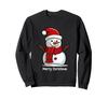 Funny and Cute Snowman Christmas Party Sweatshirt