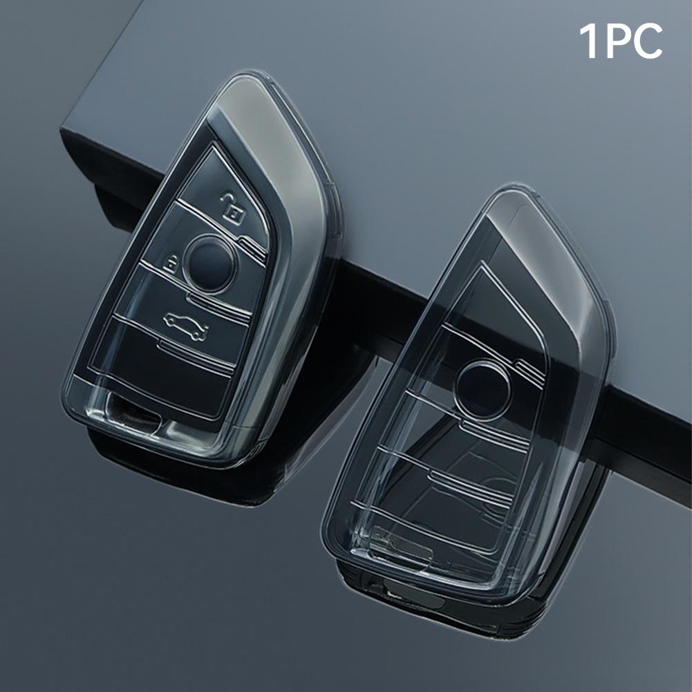 

Мягкий чехол для автомобильного ключа из ТПУ, чехол для брелока, сумка для бесключевого доступа для BMW X1 X3 X5 X6 X7 1 3 5 6 7 серии G20 G30 G11 F15 F16 G01 G02 F48 чёрный