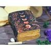 Handmade Leather Grimoire: Sun & Moon Book of Shadows