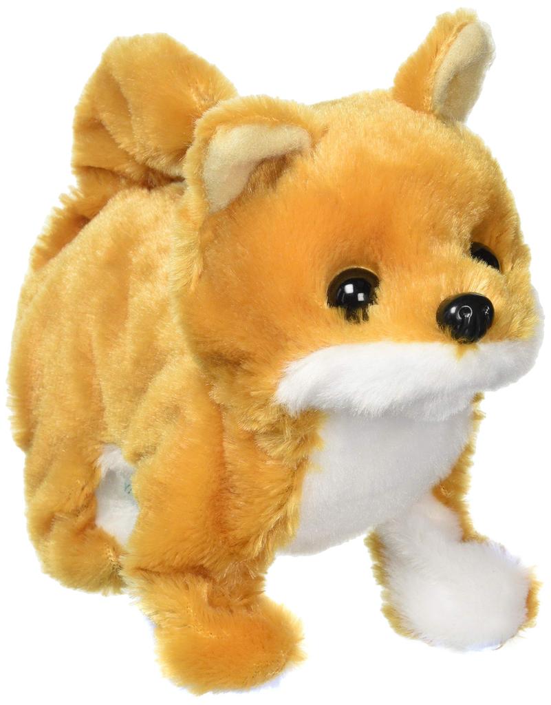 Iwaya Baby Plush Toy Shiba-chan Battery-Operated 3301-1