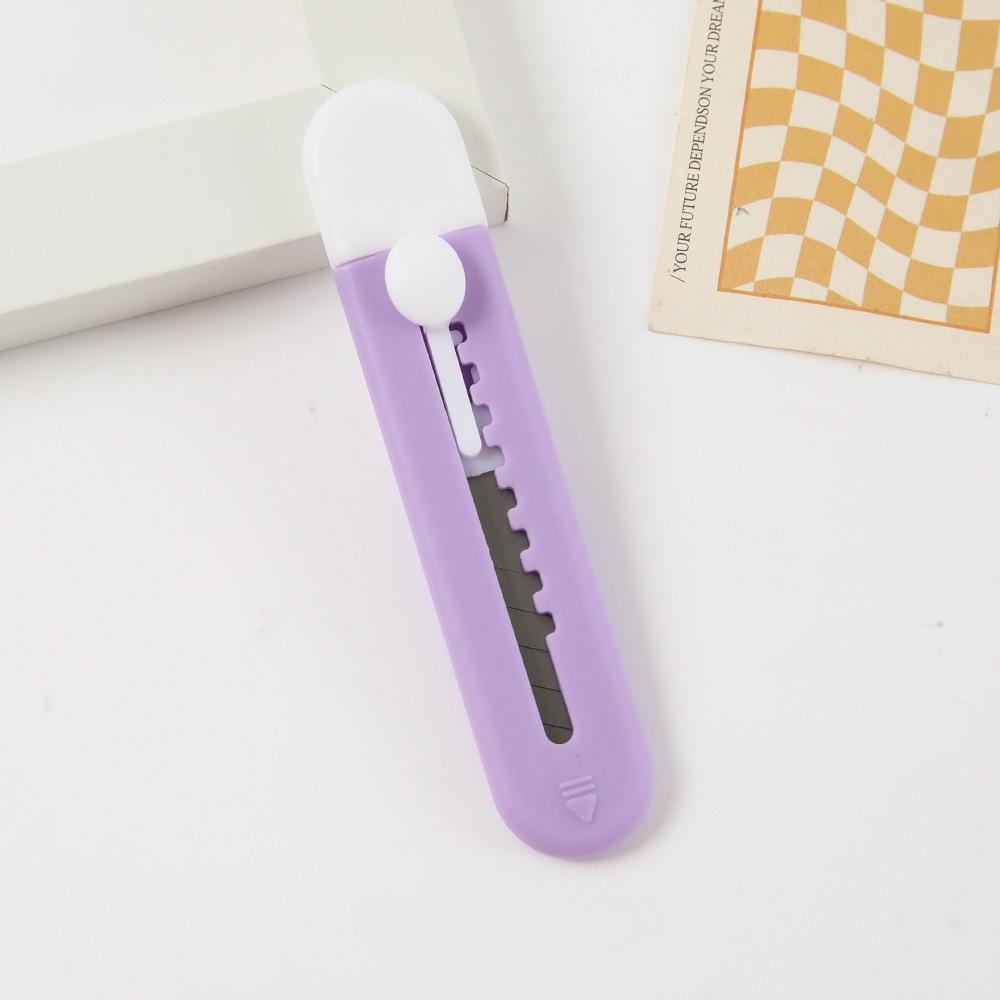 Bonbonfarbenes tragbares Mini-Utility-Messer Hochwertiges Auspack-Expressmesser Studenten-Handarbeit Handkonto Papiercutter