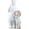 European Creative Polar Bear Ornaments Bear Hug Children Home Entrance Room Living Room Decoration Resin Craft Ornaments