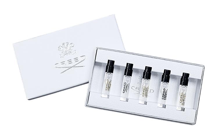 CREED Faith Men's Portable Perfume Set Mixed Eau De Parfum Eau De Cologne 1.7ml*5