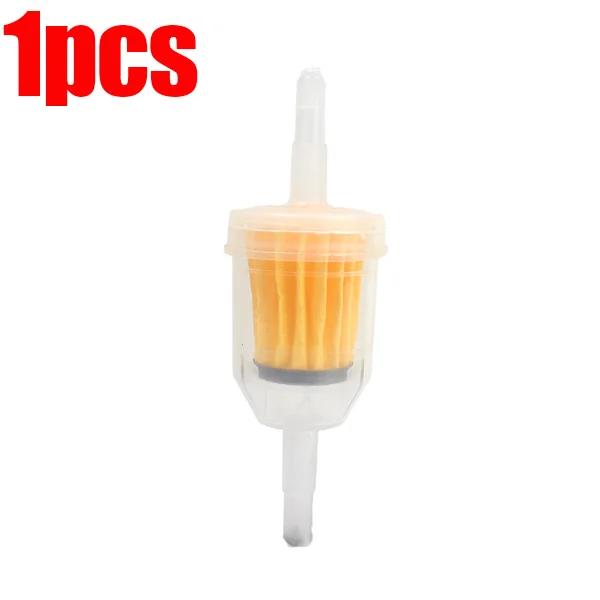 1-6pcs Car Gasoline Oil Filter Pipes Universal Inline Gas Fuel Filter for Small Engine Lawn Mower Motorcycle Accessories 6MM-8MM