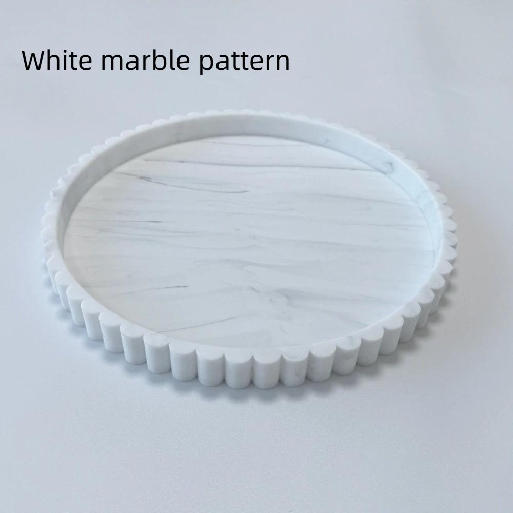 Creative Design Silicone Decorative Plate Striped Necklaces Display Props  Trinket