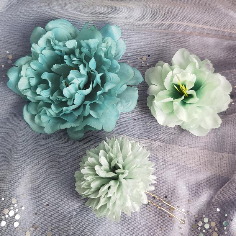 Retro Tang Dynasty-inspired Zanhua Head Flower Ornaments