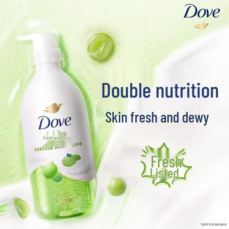 Dove Essence Body Wash, Grape & Soy Milk Scent