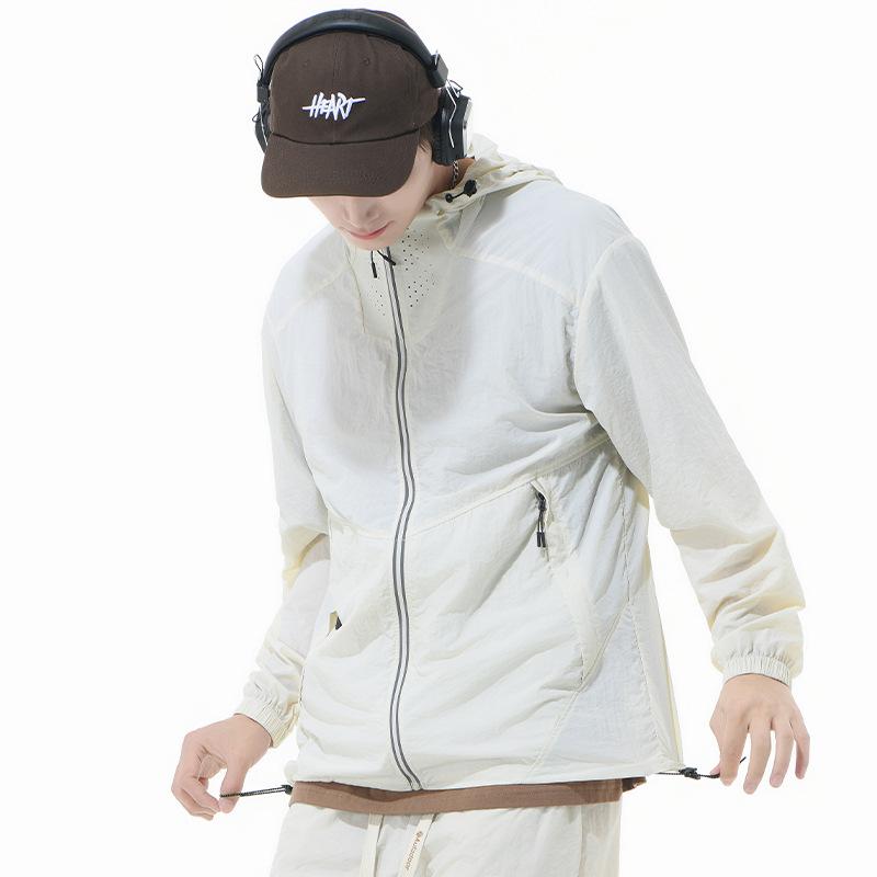 Vêtements de Protection Solaire pour Femmes et Hommes, Vêtements Respirants pour la Peau, Style Couple Sports d'Extérieur Alpinisme Vêtements de Protection Solaire à Séchage Rapide