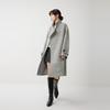 ELLE French Old Money Style Stand Collar Casual Versatile Long Sleeve Woolen Overcoat Women Outerwear EF53085