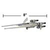STAR WARS Micro Galaxy Squadron U-Wing Starfighter - 12-Inch Vehicle with Foldout Wings, Troop Bay, Sniper Gun, and Three 1-Inch Micro Figure Accessor
