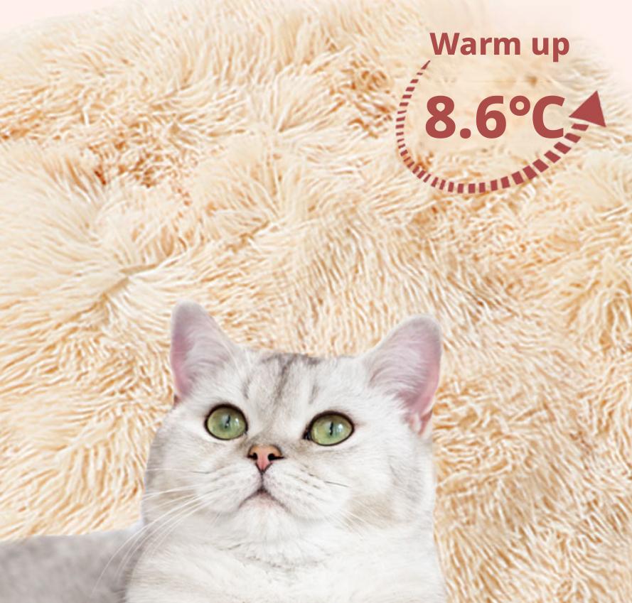 Cat litter, kennel, pet supplies, dog mat, plush winter warm sleeping pet mat, dog bed