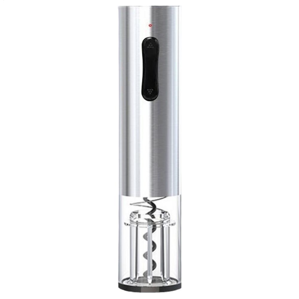 Electric Wine Bottle Opener Rechargeable Stainless Steel Red Wine Corkscrew Portable Outdoor Wine Tools Home Kitchen Products