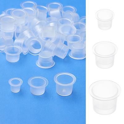 Jars Stand Container Holder Pigment Cup Disposable Tattoo Ink Caps Plastic Cups