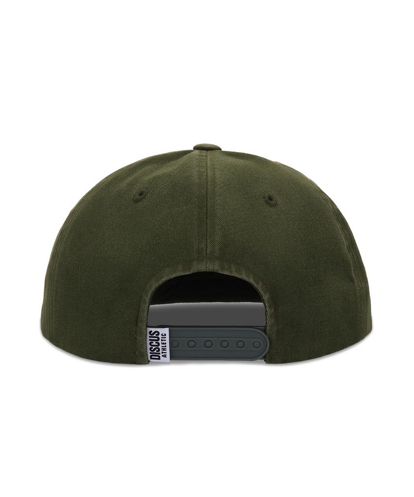 DISCUS ATHLETIC Logo 5-Panel Cap Khaki