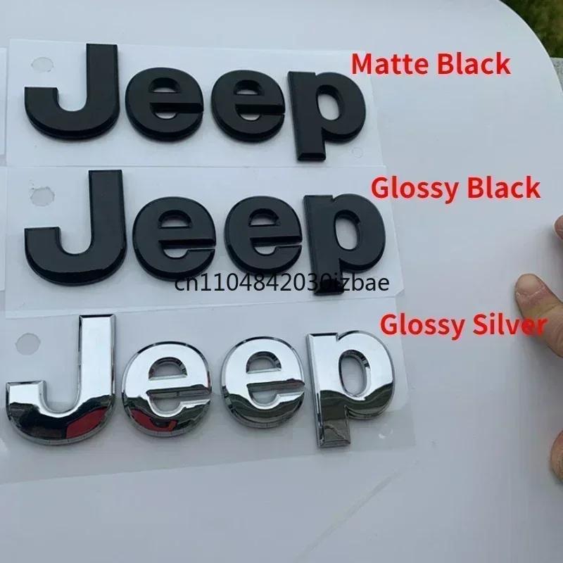 Car Front Hood Emblem Side Trunk Sticker Badge for JEEP Renegade Grand Cherokee Wrangler JK Compass Commander Patriot Liberty AJY1