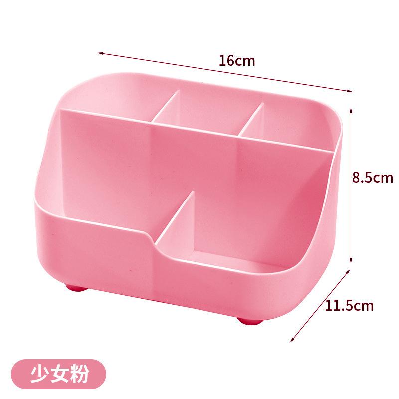 Desktop Pen Holder Large Capacity Cute Stationery Storage Box Creative Cartoon Pen Holder Girls' Storage Table