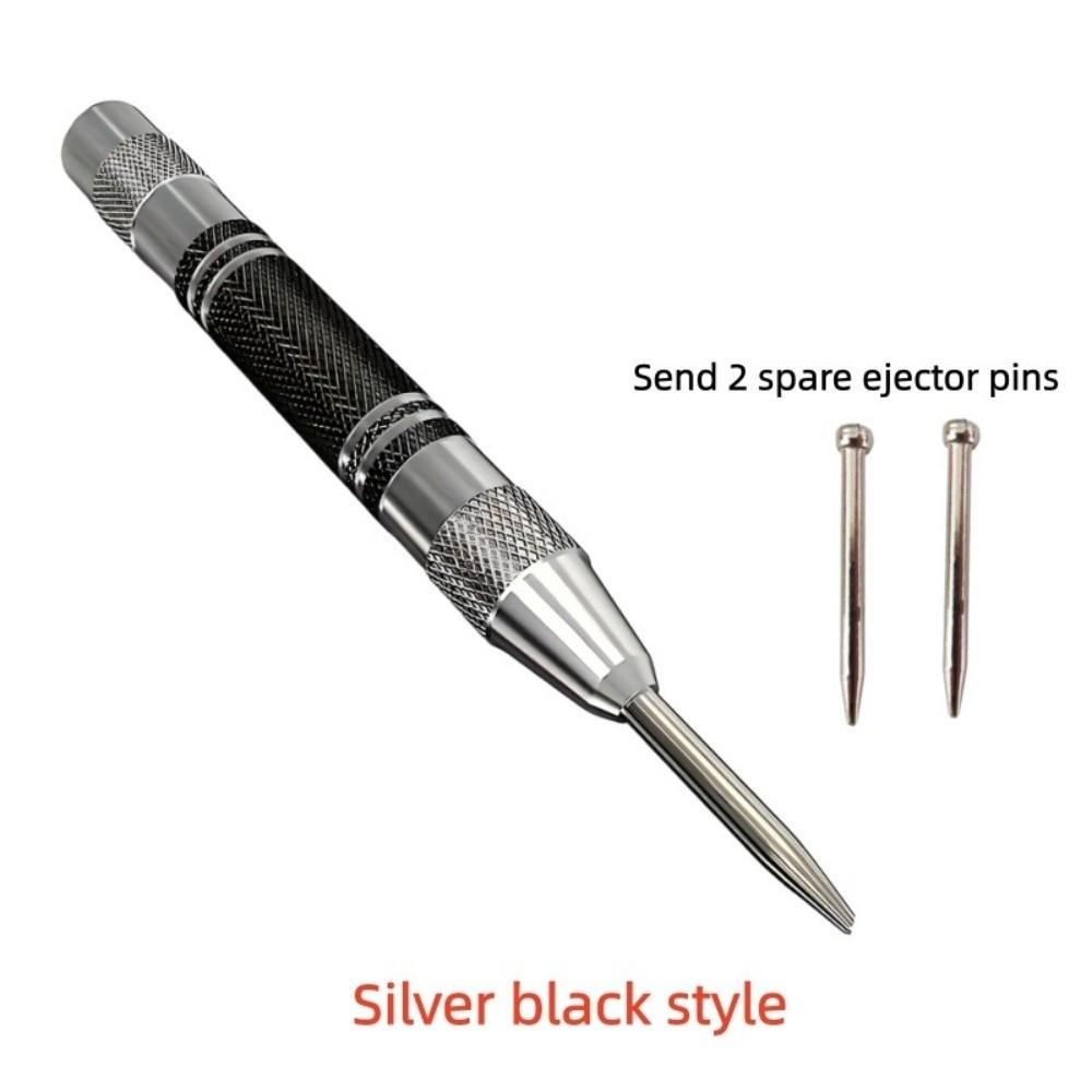 Heavy Duty Automatic Center Punch High-carbon Steel Hole Marker Punch  Carpentry Tool