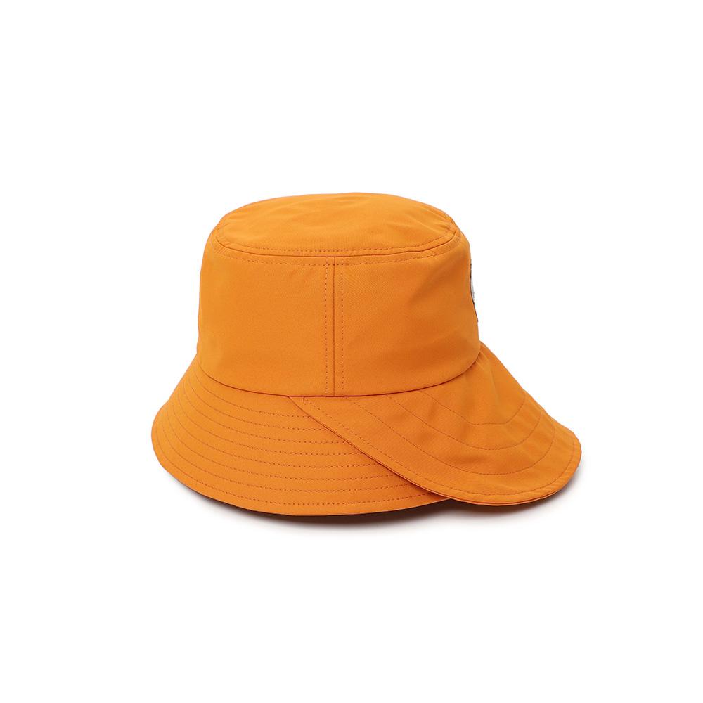 MALBON GOLF New Asymmetrical Bucket Hat Orange (Woman)