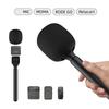 Wireless Microphone Handheld Grip Stick Interview Recording Bracket Stick For Mic/Rode Go/Relacar Microphone