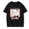 Y2k Shirt Anya Forger spy x family Anime T Shirt Kawaii Cartoon Mens/Women Tops Harajuku Unisex Fashion Streetwear Manga Tshirt