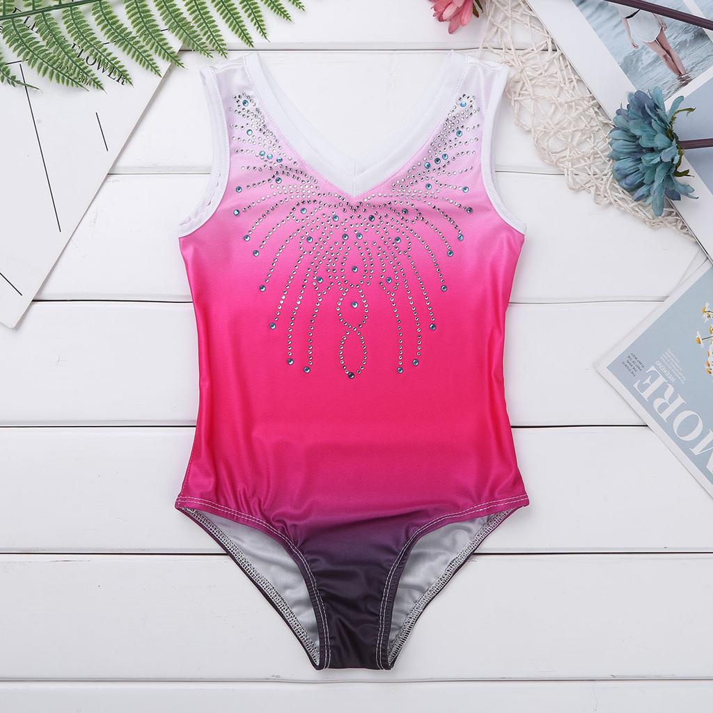 Choomomo Kids Girls Basic One Piece Sleeveless Criss Cross Back Ballet Leotard Gymnastic Running Cycling Activewear Choomomo Kids Girls Basic One Piece Sleeveless Criss Cross Back Ballet Leotard Gymnastic Running Cycling Activewear