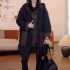 Women's Hooded Cotton Padded Coat Big Pockets Plus Size Loose  Warm Winter Jacket