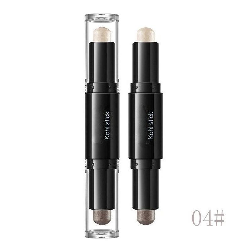 Doppelkopf Zweifarbig Lidschattenstift Faulenzer Schlafen Seidenraupe Highlighter Stift