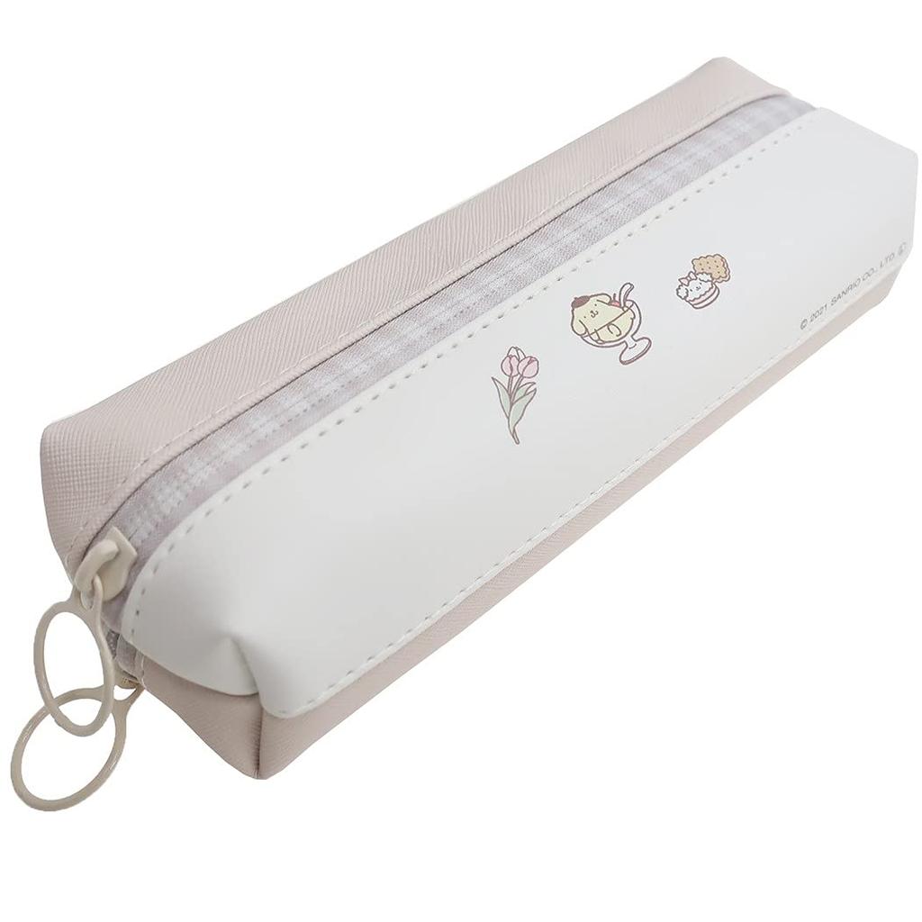 Pompompurin Pen Case Home Cafe Sanrio [Pencil Case] 2-Compartment /