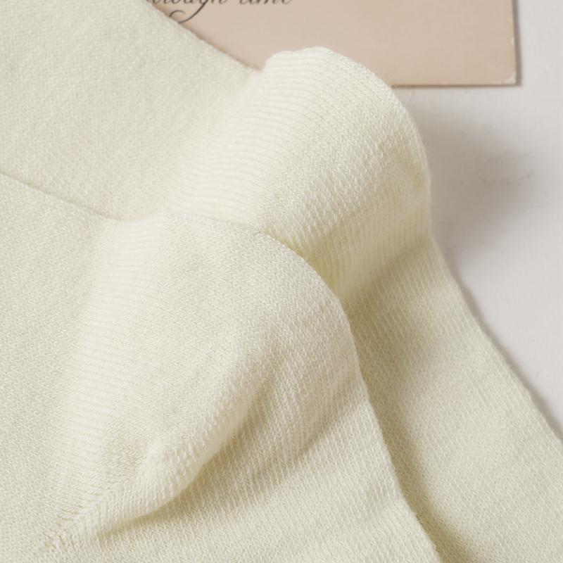 Versatile Solid Color Mid Tube Socks Japanese Casual Breathable Pile Socks Comfortable