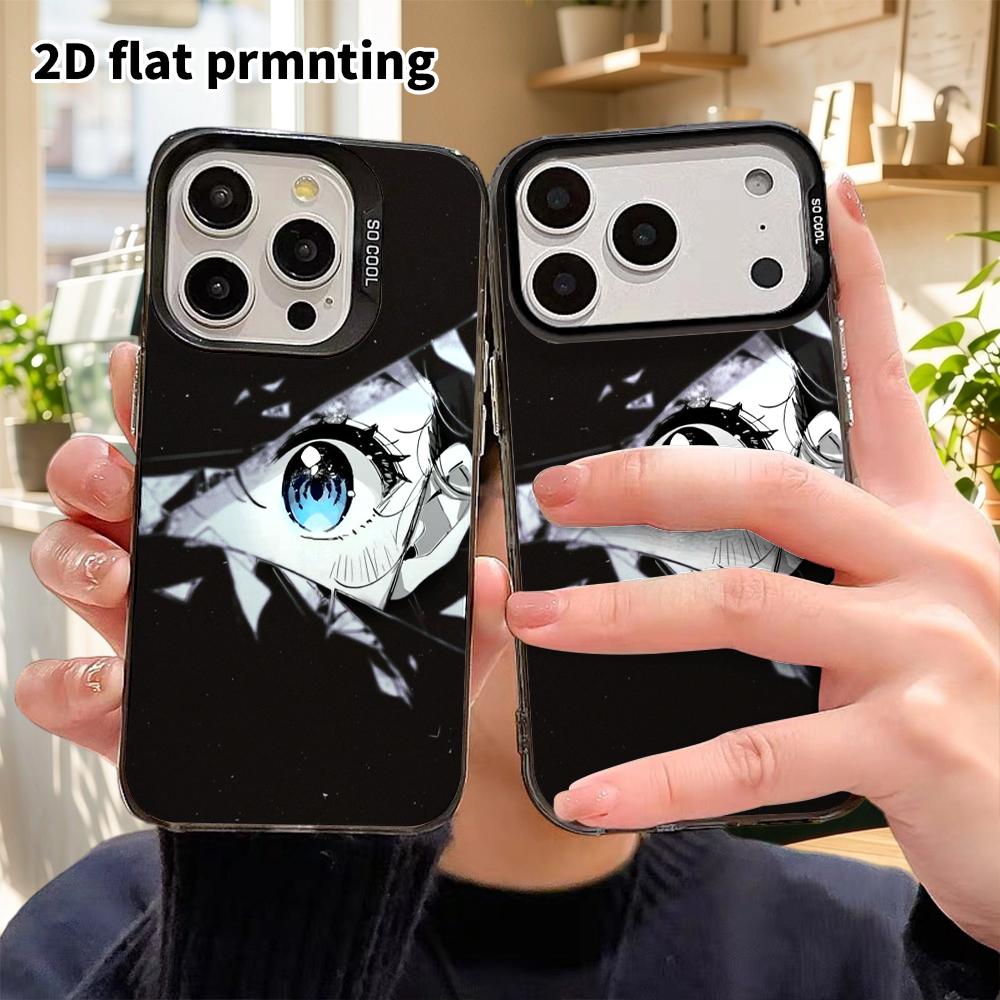 Phone case: 2D flat, suitable for iPhone 18 17 16 15 14 13 12 Pro, one eye, perfect Christmas and Halloween holiday gift