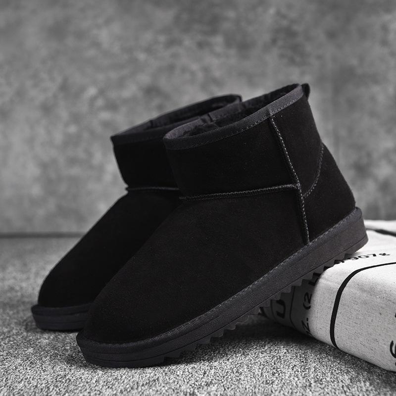 

Жіночі зимові чоботи на товстій підошві 2025 року, нові, зимові, оксамитові, високі, домашні, нековзкі та теплі, зовнішній одяг, сумка та бавовняні туфлі, жіночі 38