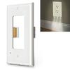 Cover Outlet Wall Socket Plate Sensor Led Night Light Coverplate Tools Plug
