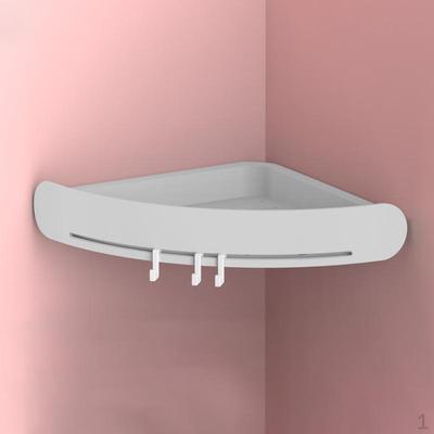 Portaoggetti ad angolo per doccia, Mensola da bagno, Mensola triangolare per accessori, Doccia
