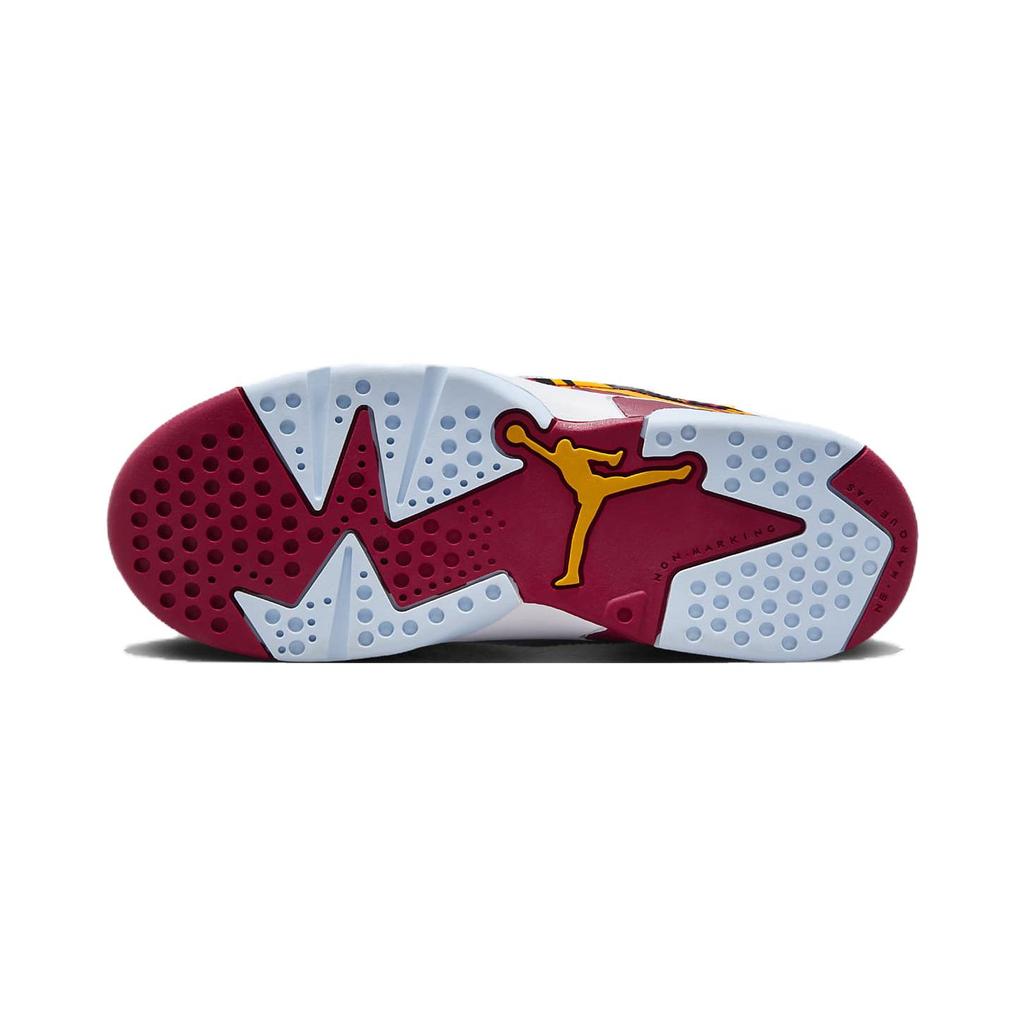 New Jordan Jumpman MVP Anti-Kick Cushioning High-Top Children's Basketball Shoes White Red Children Aged 3-7 Years Old DZ5578-168