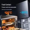 JiWangGu Disposable 1000ml Divided Lunch Boxes