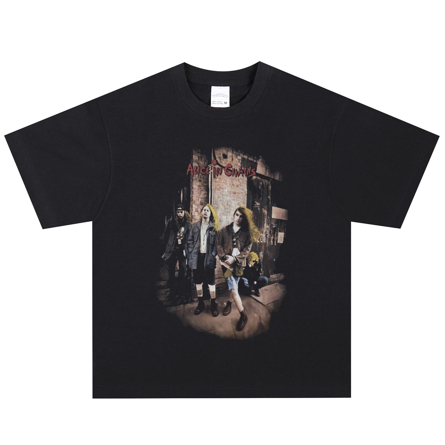 Alice In Chains T-Shirt, Soft Fabric Casual Daily Wear L