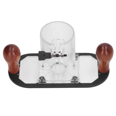 Woodworking Trimmer Base Protective Transparent Plastic Router Power Tool DIY Accessories