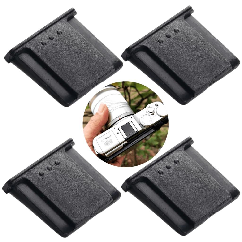 YOGOTI Hot Shoe Covers for Fujifilm Pack of 4 X-H2S, X-S10, X-T4, X-T3, X-T2, X-T1, X-T30, X-T20, X-T10, X-S10, GFX50SII, GFX50S, GFX50R, GFX100S,