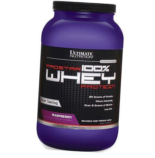 

Whey Protein, ProStar Whey, Ultimate Nutrition (29090004) 908g Raspberry