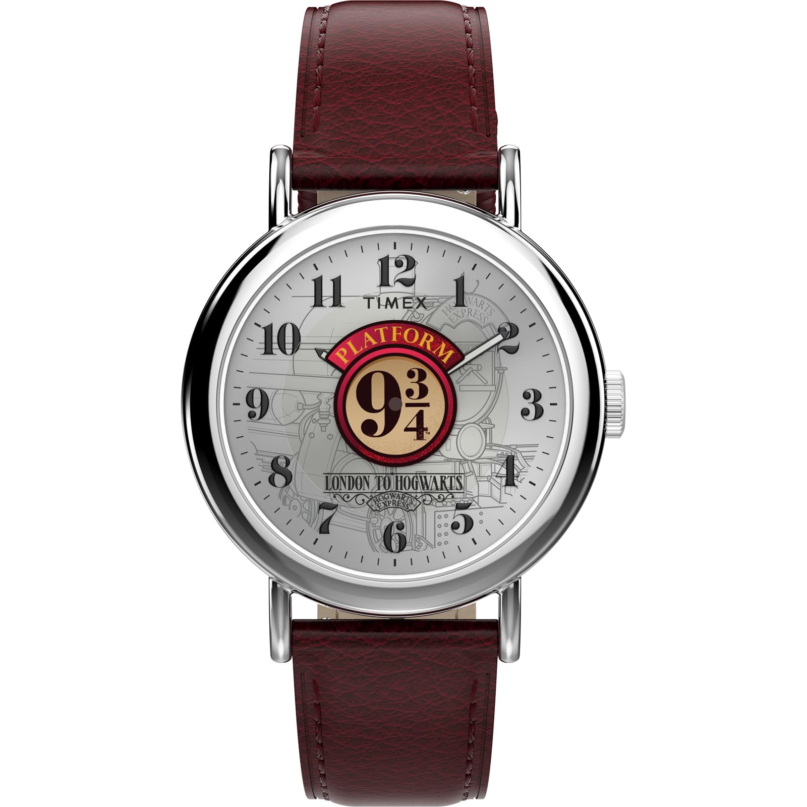 Timex x Harry Potter 5 ATM Water Mineral Silver Unisex [TIMEX] Watch, Quartz, Resistant, Glass, Dial, TW2Y76200, [Authentic]