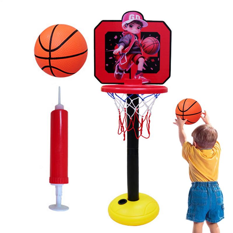 Portable Basketball Hoop Stand Room Basketball Playing Hoop Stand Fun Indoor Ball Mounting Board For Playground Bedroom Balcony